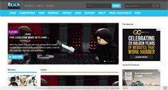 Desktop Screenshot of brickfanatics.com